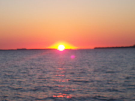 Sunset Over Sanibel Island