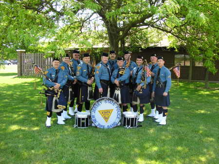 Memorial Day 2006 w/ some NJSP Pipe Band members