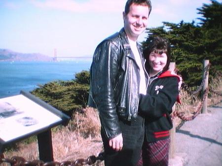 Melissa & Curt near their home in Seattle