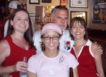 friends, me and Al Hrabosky after STL Cards game