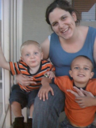 Krista and her two boys