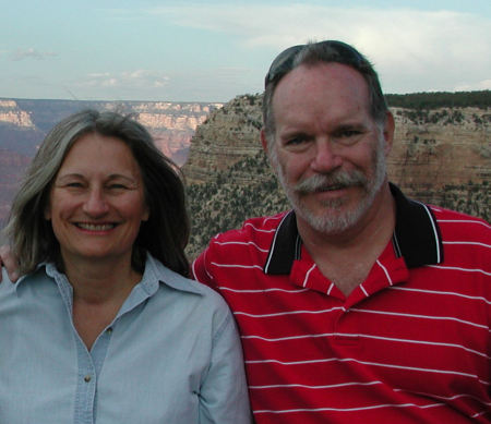 Rhonda Hansen Warren '70 and me at the Grand Canyon