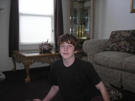 My son Shane (14) 8th grade at St. Charles Borromeo