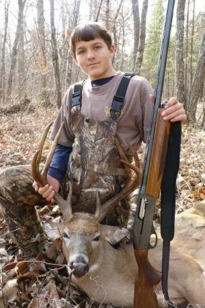 It has been a great deer season for Garrett!!!