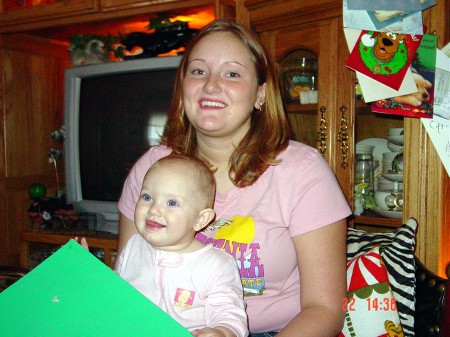 Granddaughter and great-grandaughter in 2004