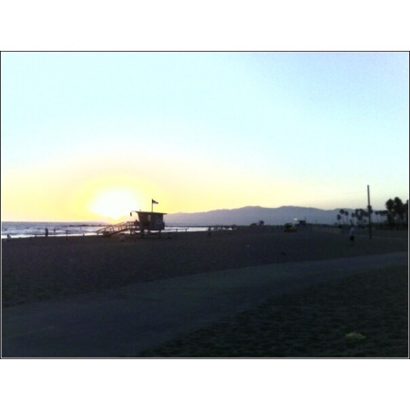 Venice Beach at Dusk