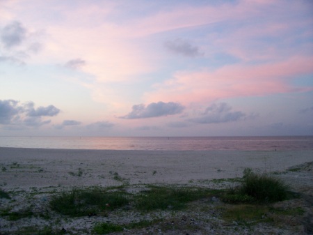 The Sunrise on the Beach