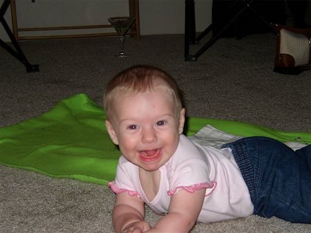 On Grandpa's floor-May 2007