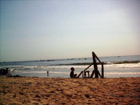 Boy in Sand