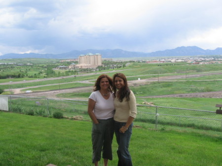 Chrissy and I in Boulder, CO