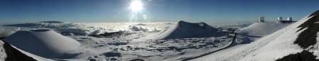 A Winter Scene at the Summit