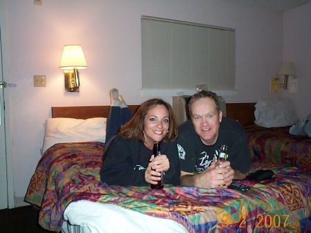 LaDonna and John in room in NM