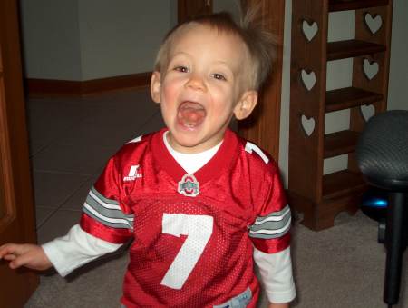 Our youngest son Matthew---GO BUCKS