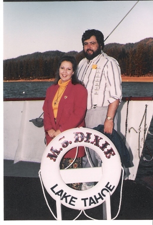 Mandi & hubby Herb, Lake Tahoe when we first met in '91