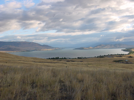 View of Flathead lake from our property.
