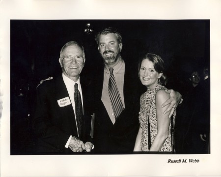 With  Richard "Racehorse" Haynes and my wife, Gail.