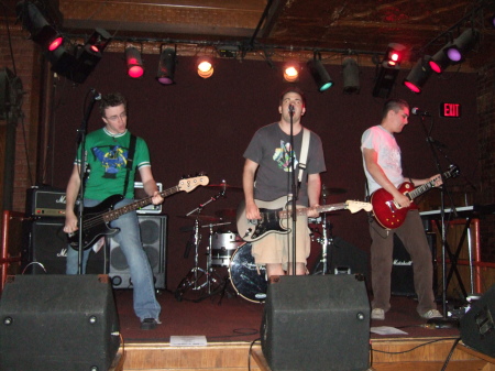 My son Mike(center) the lead singer/guitar