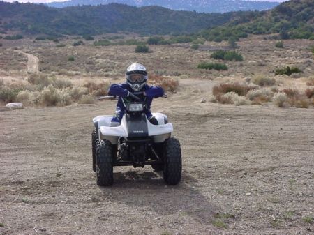 Riding my Quad