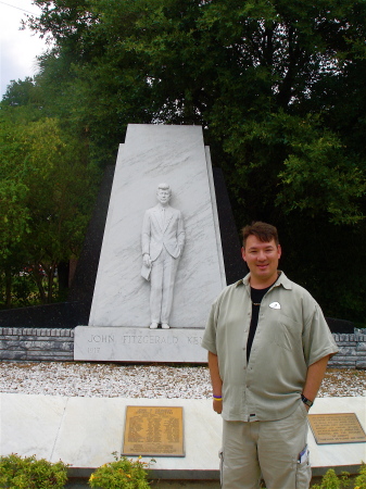 at the John F Kennedy Memorial in Tampa, Florida