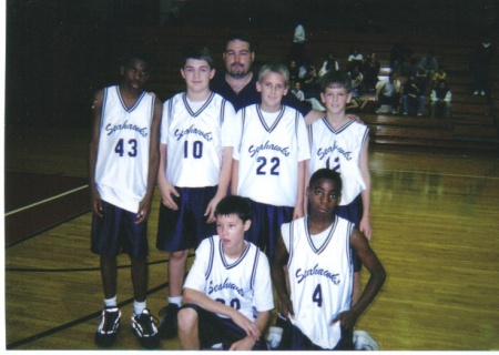 My first basketball team