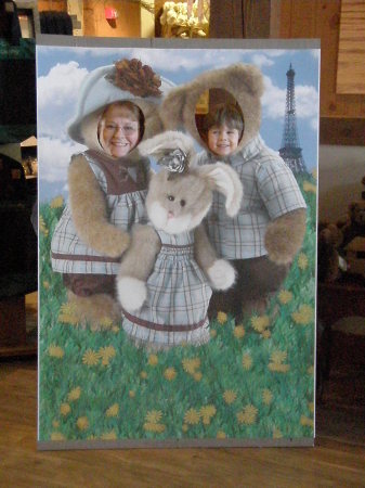 Andrew & I at Boyd's Bear Country