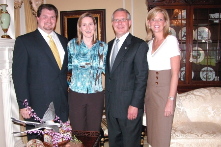 Reception at the OK. Governor's Mansion - May 2, 2007