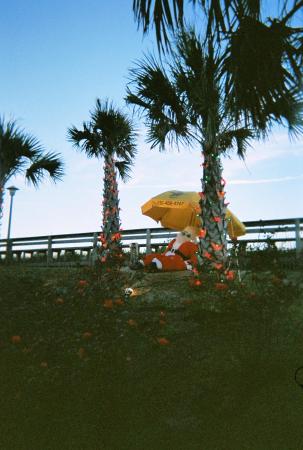 Santa on boardwalk,Carolina Beach,N.C.