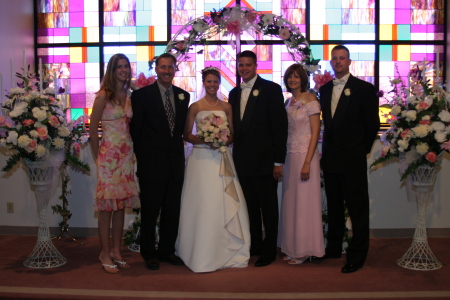 My family and new daughter in law