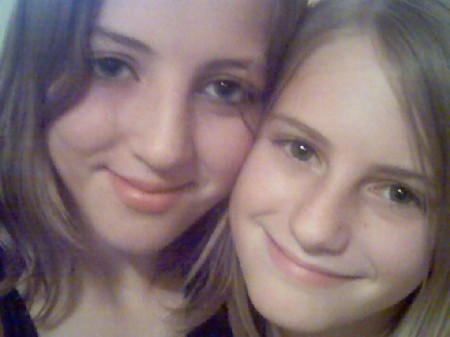 My 12 yr old Dariane & My 10 yr old Catie