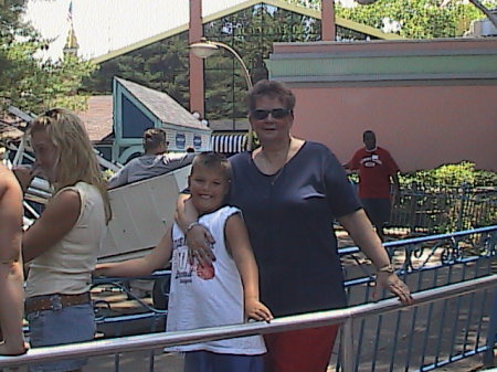 Phillip and mom at KW 06/07/07