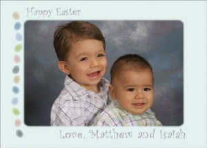 Grandson's Matthew and Isaiah