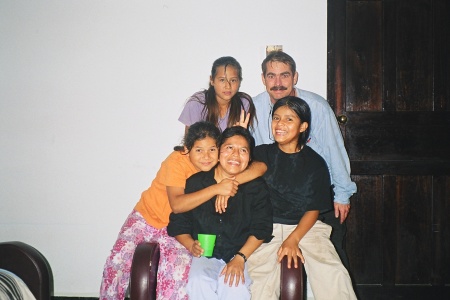 Guatemalan Teacher and students