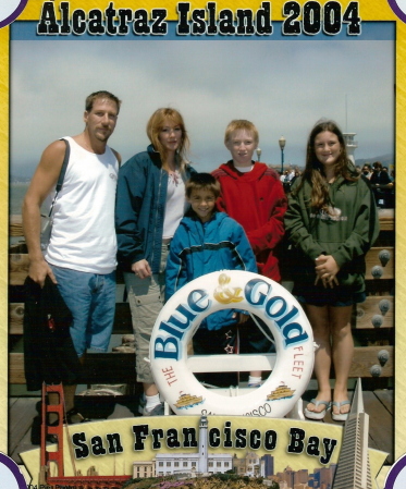 Me, Kathy, her boys and my daughter 2004