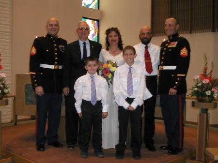 My Wedding 2005 - Hubby and Sons