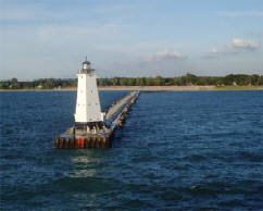 South pier Ludington, MI