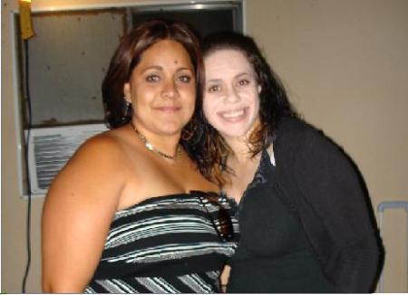 My lil siter Esperanza and me..