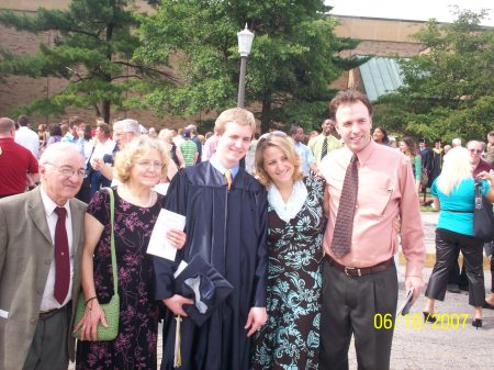 Zach's graduation.