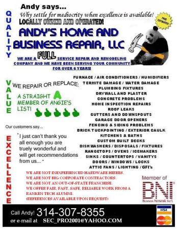 Andy's Home & Business Repair