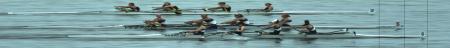 Photo finish of my eldest daughter at the National Jr. Rowing Championship 06-Silver medal