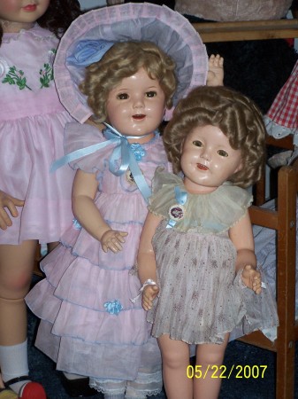 my shirley 1930s dolls
