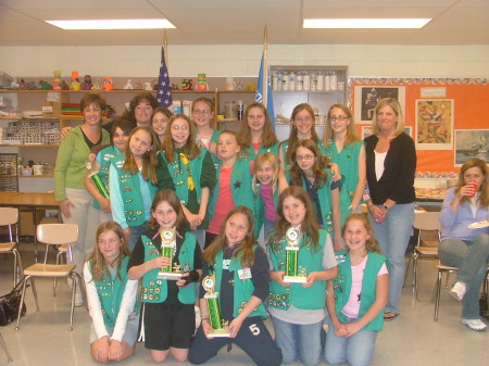 My Girl Scout Troop 2006