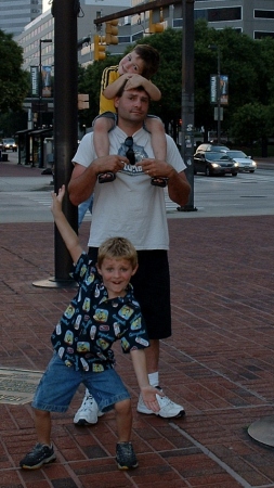 Keith, Gavin, Tristen at in Baltimore