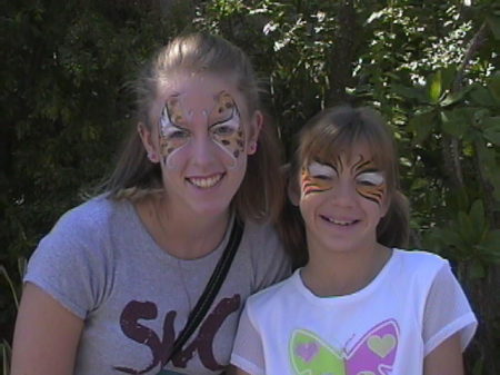 Kaitlin and Kourtney at Disney