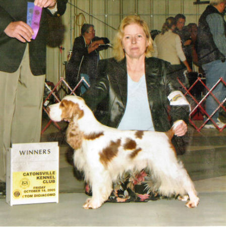 I seem to only get my picture taken at dog shows...