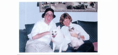 John, Sable (dog) and Suzanne