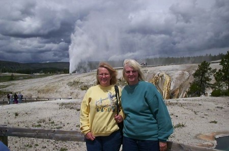 Charlene & Jane in Yellowstone