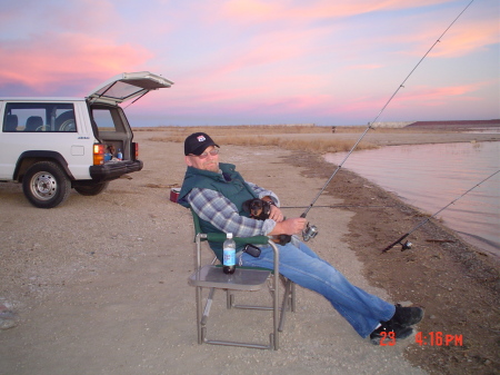 John's favorite hobby... fishing!