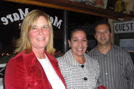 Loretta and John Repucci and Paula Silva