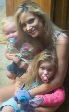 Me with my daughters Ava and Izzy!