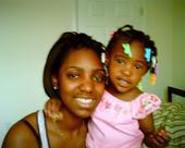 Oldest daughter and grandchild (Precious and Niliyah)